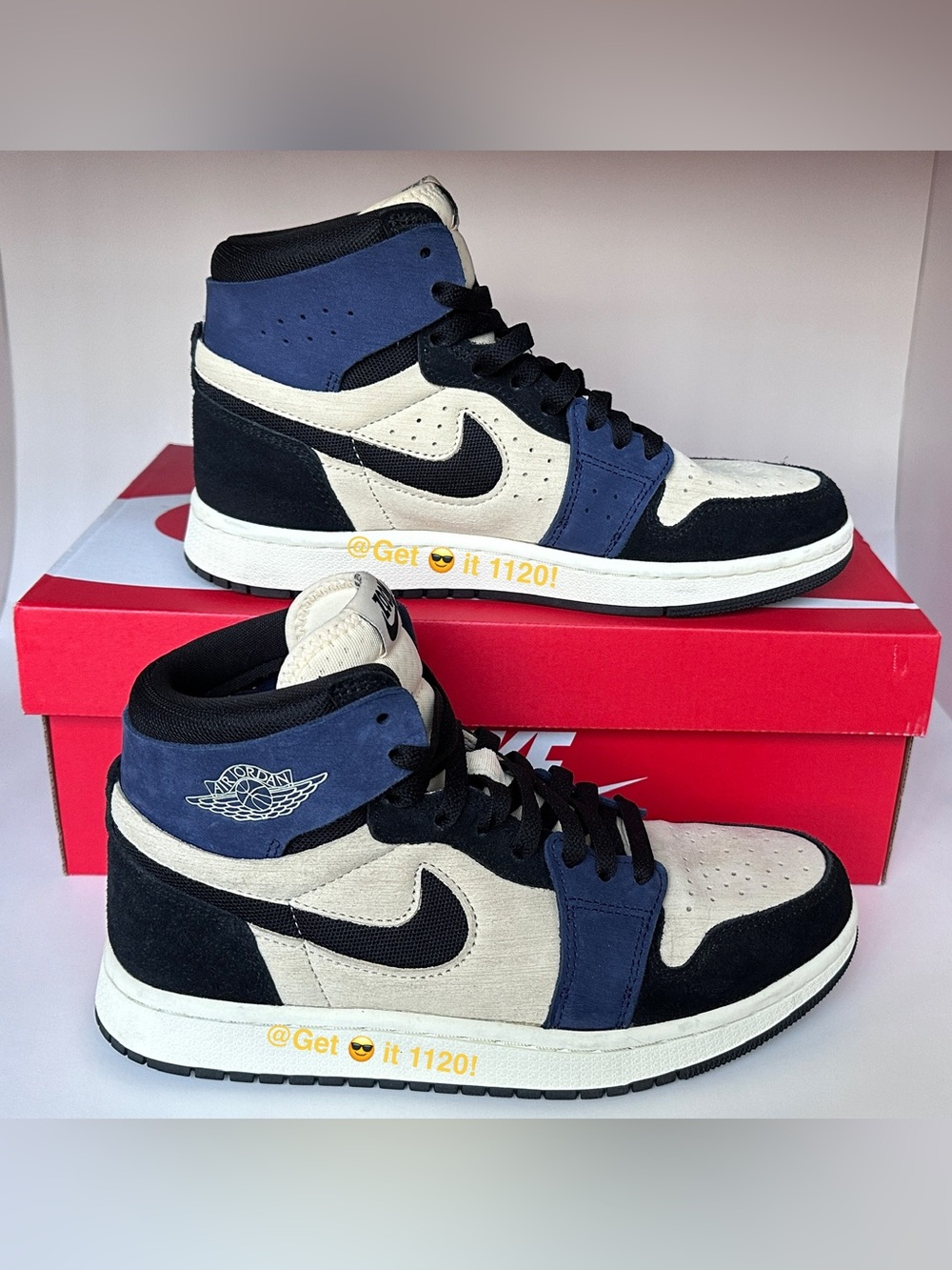 Nike Air Jordan 1 High Zoom CMFT 2 DV1305-104 Women's Shoes Size W 7.5 / M 6 - Picture 10 of 14